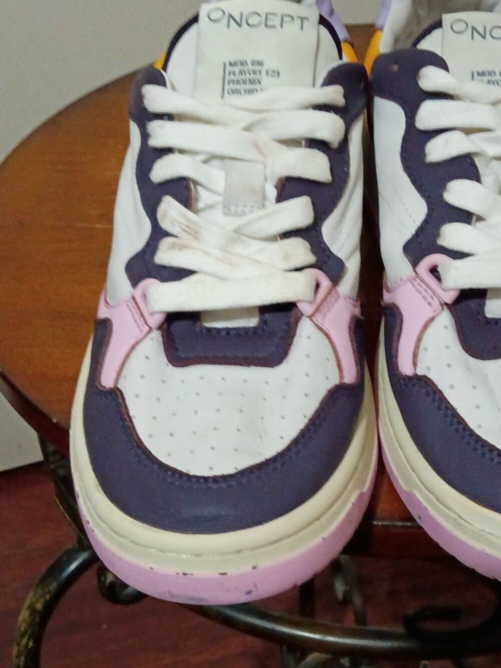 Oncept Phoenix Orchid Multi Sneakers Women’s Size 8.5 Lace-Up Colorblock - Picture 7 of 15